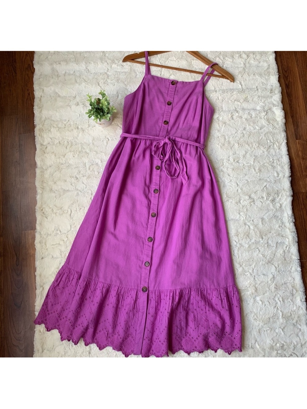 Old Navy Midi Linen Sundress